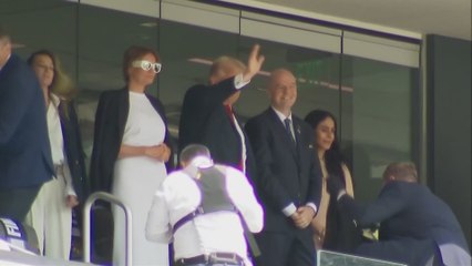 Donald Trump's full show at MetLife Stadium before the FIFA Club World Cup final