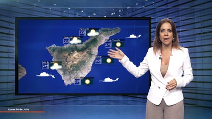 La previsión del tiempo en Canarias para el 14 de julio de 2025, en Atlántico Televisión.