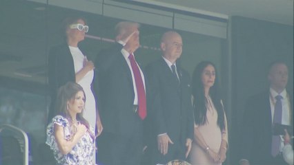La denuncia de Axel Torres tras la escena de Trump en el palco al lado de Infantino