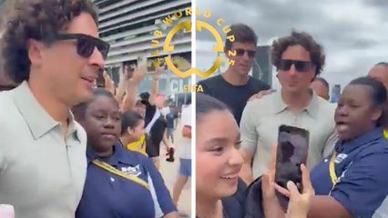 Memo Ochoa en el Metlife Stadium para la final del Mundial de Clubes