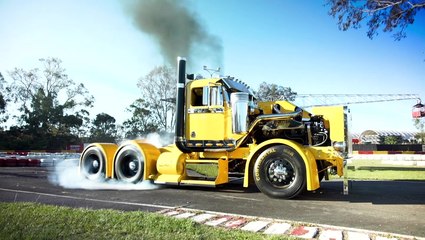 Meet The World’s First Full Custom-Road Registered Burnout Truck