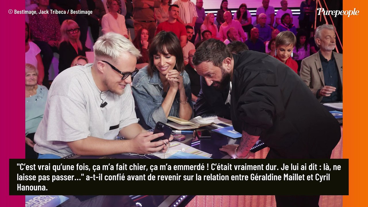 "On ne se voit pas en dehors" : Daniel Riolo parle de Cyril Hanouna et de son comportement avec sa femme Géraldine Maillet
