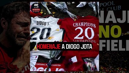 ⚽️🌹 EL LIVERPOOL RINDE HOMENAJE A DIOGO JOTA CON MURAL “FOREVER 20” FRENTE A ANFIELD
