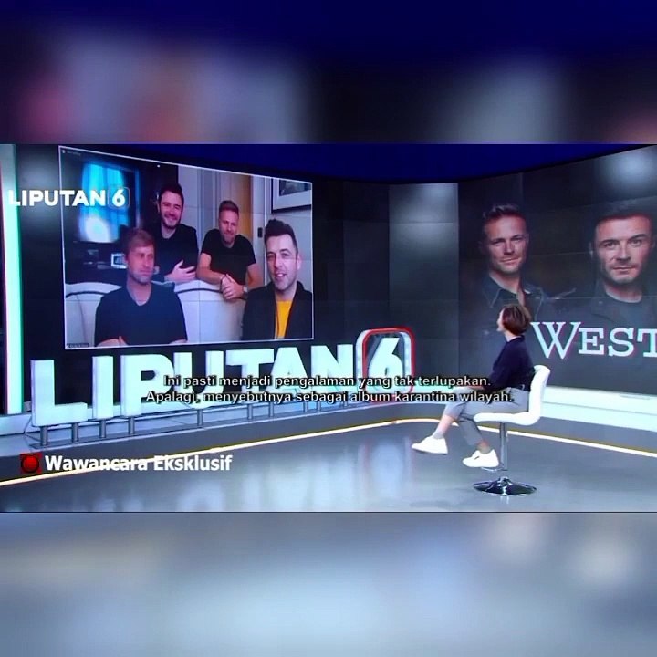 Westlife Interview with Indonesian TV | LIPUTAN 6 Part 1