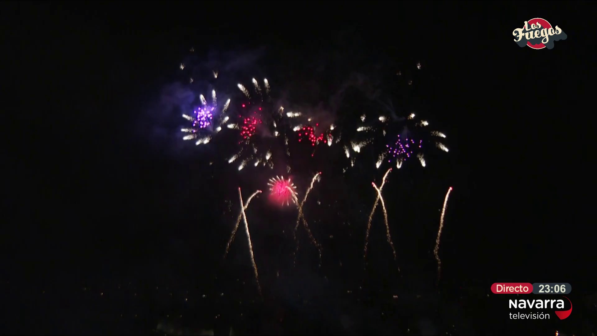 Fuegos artificiales 13/07/2025