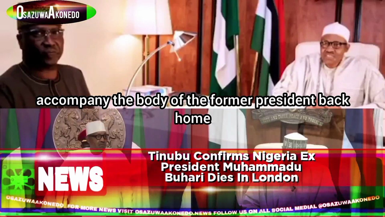 Tinubu Confirms Nigeria Ex President Muhammadu Buhari Dies In London
