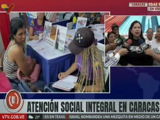Más de 268 mil personas han recibido atención social integral a través de la Operación Caracas Sonríe
