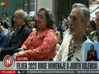 Caracas | 21° edición de la Filven rindió homenaje a la escritora Judith Valencia