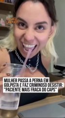 Influencer faz golpista desistir da ligação ao se passar por "louca"