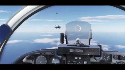 F5 Tiger Mig28 Petr Maverickov reverse flight over Pete Maverick DCS World