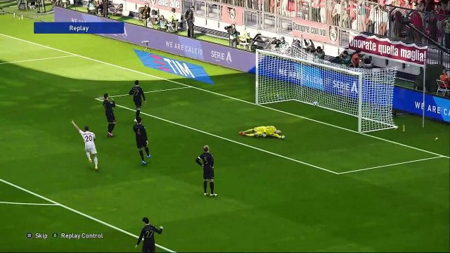 PES 2021 Master League – AC Milan Challenges Genoa in Serie A – Spectacular Goals!