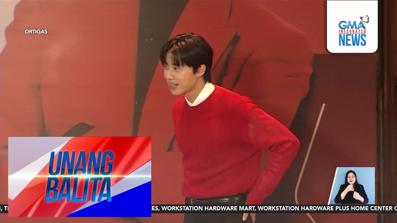 Fan meet ni South Korean superstar Park Seo Joon, dinagsa ng Pinoy fans | Unang Balita