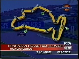 2001 Hungarian GP Practice