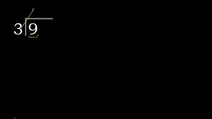 Divide 9 by 3 , remainder and quotient In Detail