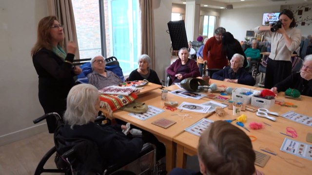 Melbourne aged care residents given rare glimpse into ancient Greek heritage