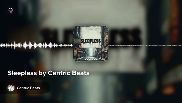 Hip Hop Beat with neo Soul vibe - Sleepless