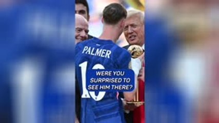 Palmer CONFUSED about sharing stage with Donald Trump at Club World Cup