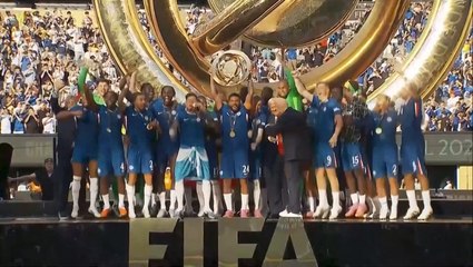 Trump crashes Chelsea’s Club World Cup win over PSG to lift trophy alongside them