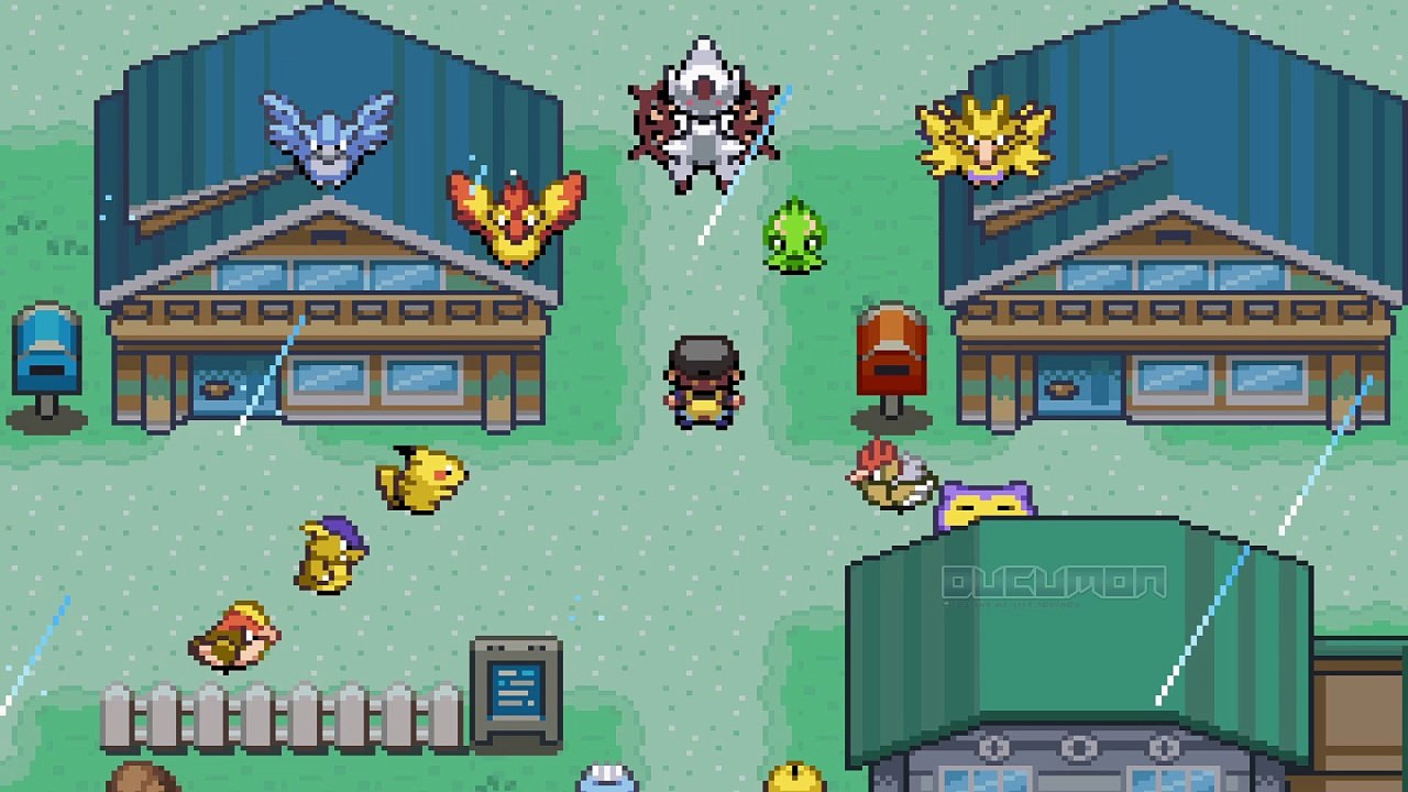Pokemon The New Kanto - GBA ROM Hack, Kanto But Rebirth, new events, Gen 8, mega evos, z-moves, dyna