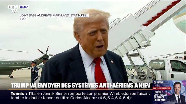 Guerre en Ukraine: Donald Trump va envoyer des systèmes anti-aériens à Kiev