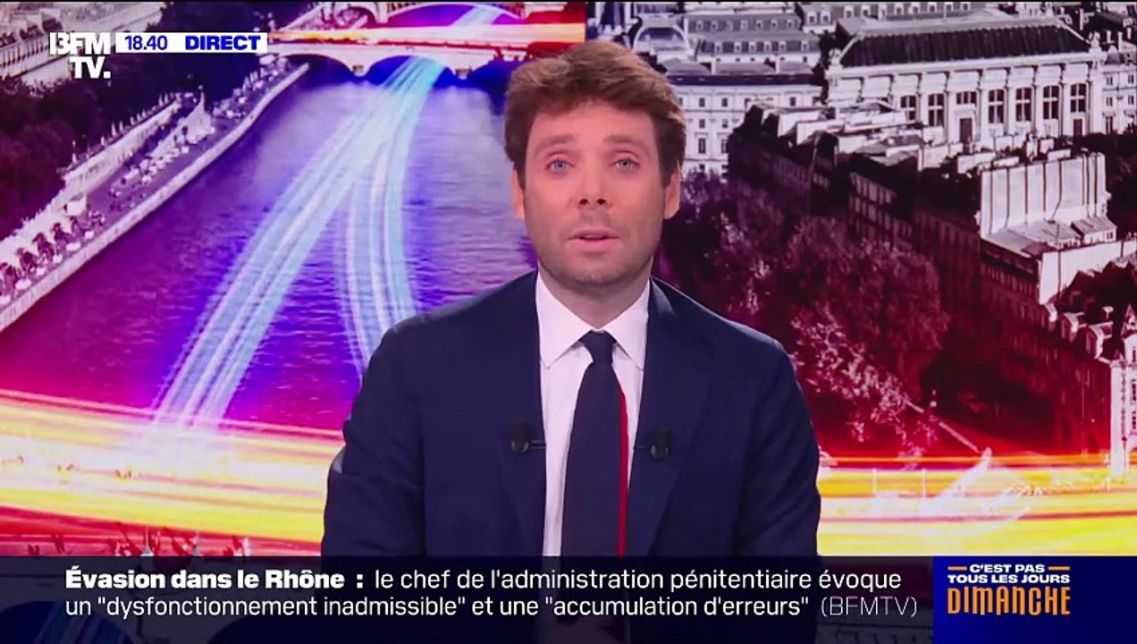 Les adieux, les larmes aux yeux, de Benjamin Duhamel à BFM TV, mais il ne peut s'empêcher de donner une leçon : " Notre métier c'est de faire de l'information et pas de l'opinion !"
