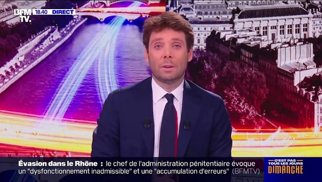 Les adieux, les larmes aux yeux, de Benjamin Duhamel à BFM TV, mais il ne peut s'empêcher de donner une leçon : Notre métier c'est de faire de l'information et pas de l'opinion !