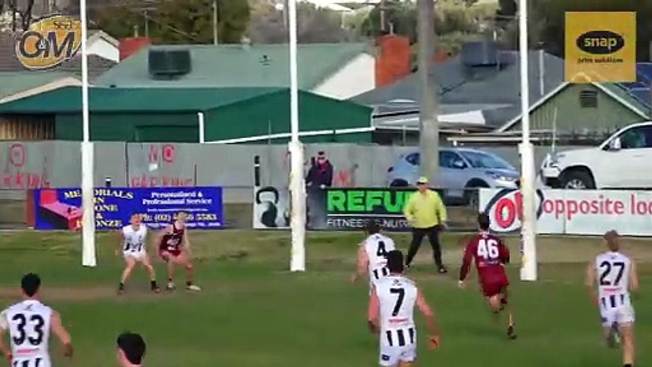 Noah Spiteri kicks a superb goal