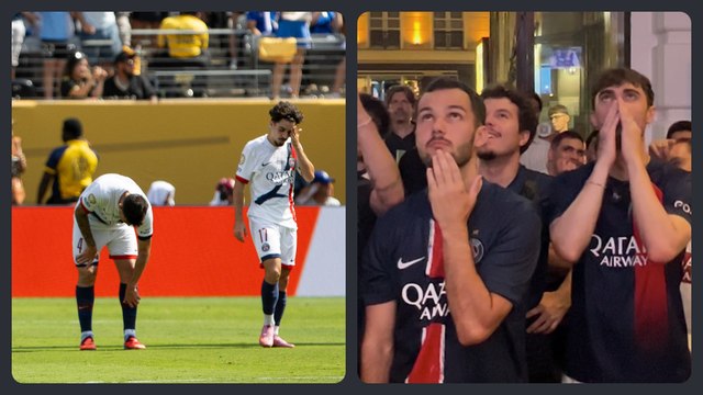 Les supporters parisiens déçus mais fiers après la défaite du PSG