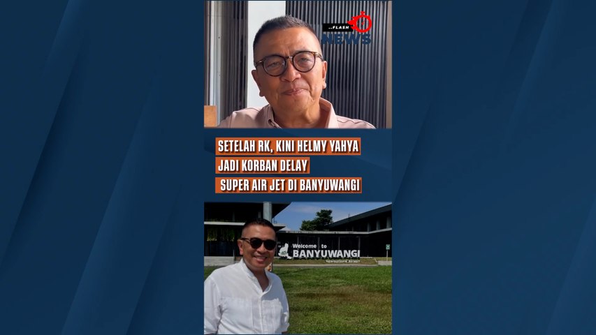 Setelah RK, Helmy Yahya Jadi Korban Delay Pesawat Super Air Jet
