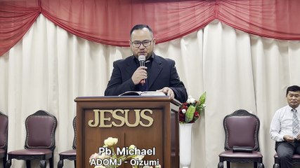 ADOMJ-Oizumi - Culto de Sábado - Pb. Michael - 05/07/2025