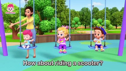 Scooter SongㅣEp167ㅣSong For KidsㅣBebefinn Nursery Rhymes | Bebefinn Official | Fun and Educational Videos