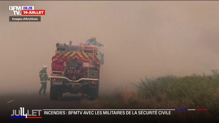 Comment les militaires de la Sécurité civile s'entrainent pour lutter contre les feux de forêt