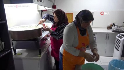 Amasya'da tescilli ‘sıkma tarhana' sezonu başladı