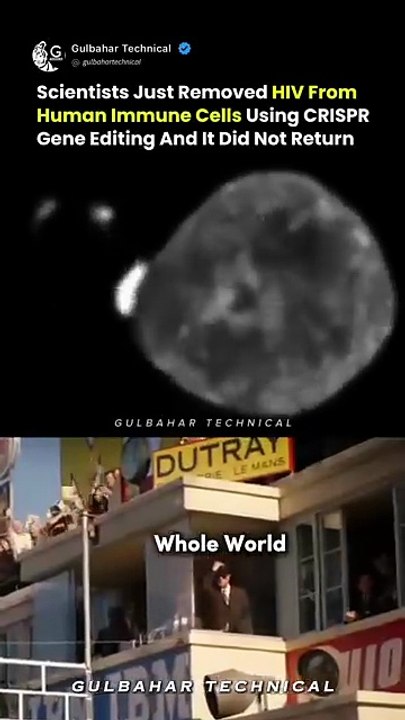 Scientists Removed HIV Forever.! CRISPR Breakthrough! - HIV Permanently Deleted by Gene Editing.! 🤯