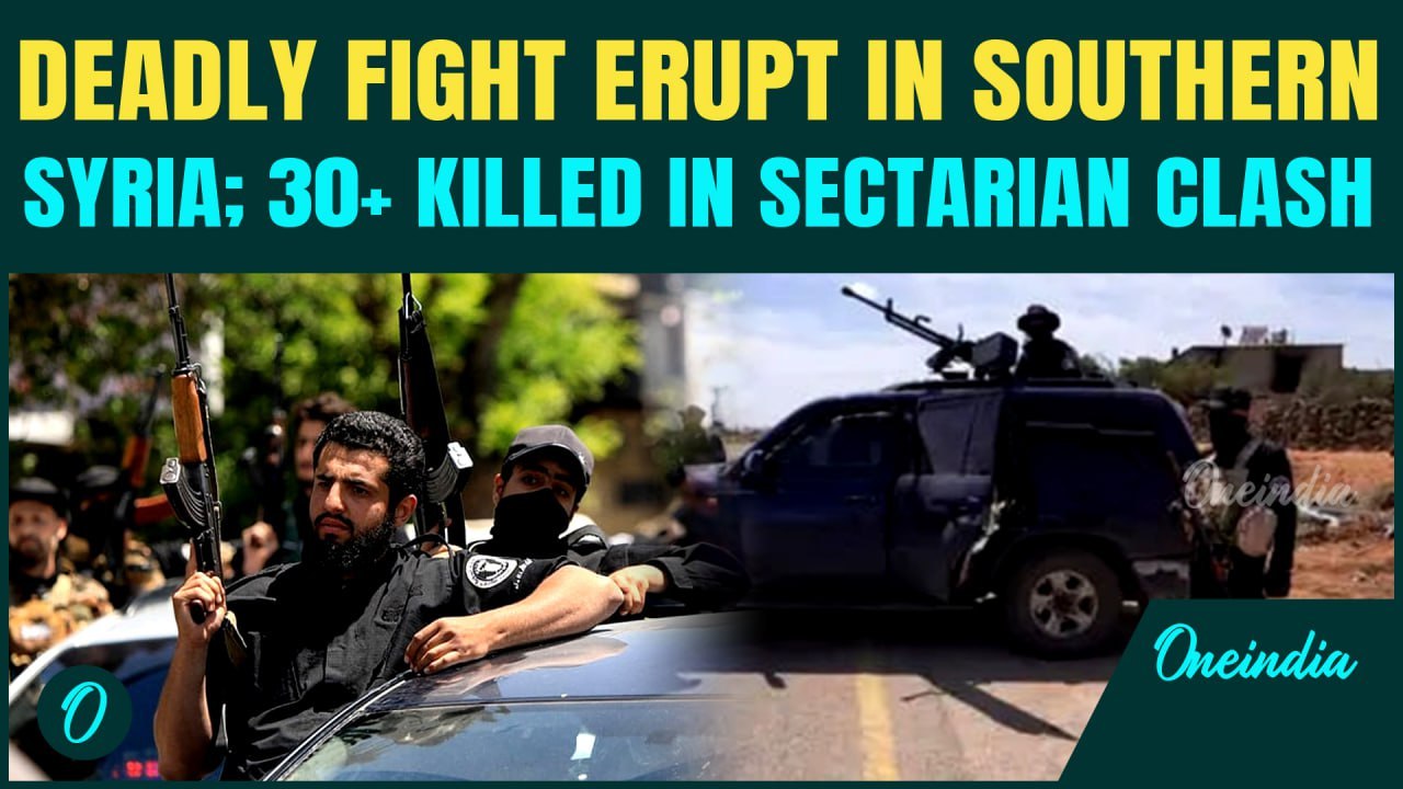 Syria Clashes BREAKING: 30 Dead, 100 Injured as Bedouin Sunni Tribes, Druze Fighters Clash In Sweida