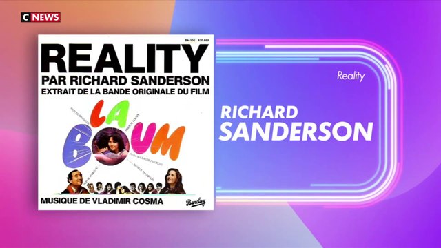Nos années bonheur en chansons : «Reality» de Richard Sanderson