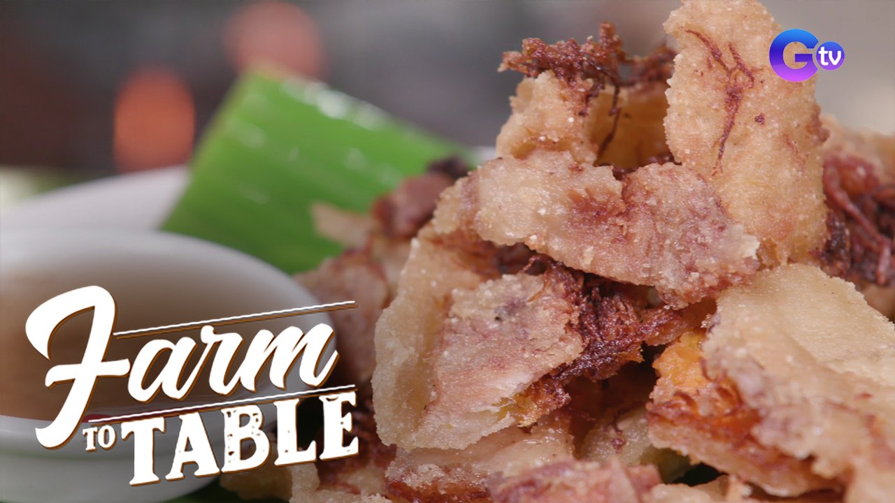 Chef JR Royol makes ‘Bagnet Okoy’ | Farm To Table