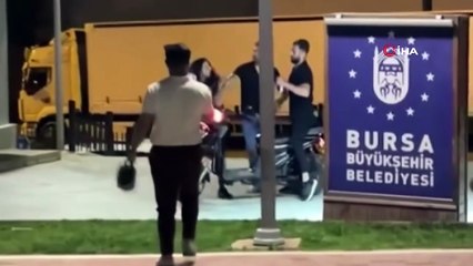 Bursa'da Alkollü kız ortalığı birbirine kattı