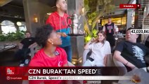 CZN Burak, Speed'e çaydanlık devirme şakası yaptı