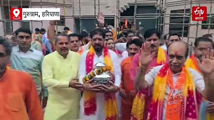 हर-हर महादेव के जयकारों से ब्रज मंडल जलाभिषेक यात्रा का शुभारंभ, गुरुग्राम से नूंह तक अलग-अलग मंदिरों में भक्त कर रहे जलाभिषेक