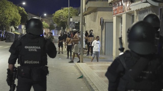 Nueva noche de disturbios en Torre Pacheco (Murcia)