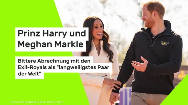 Prinz Harry und Meghan Markle: Bittere Abrechnung mit den Exil-Royals als langweiligstes Paar der Welt