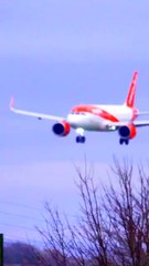 A320 STORMY ABORTED LANDING!