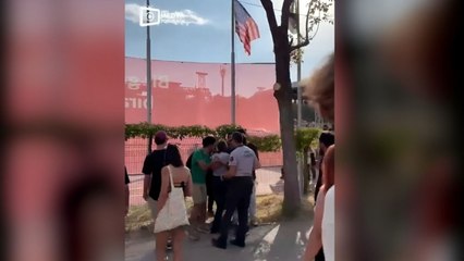 ODTÜ’de öğrenciler ABD bayrağını indirdi