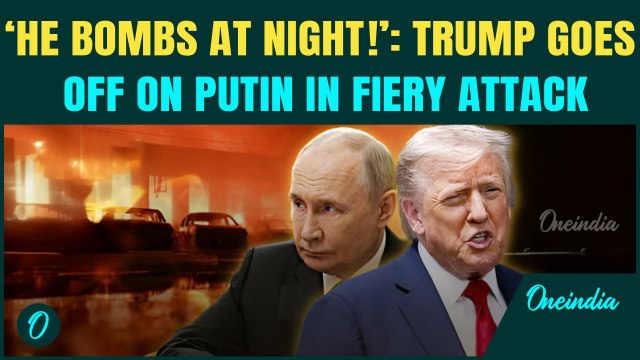 Trump FLIPS On Putin; Says 'Very Disappointed' by Russia’s BOMBING | U.S. Preps New Ukraine Aid