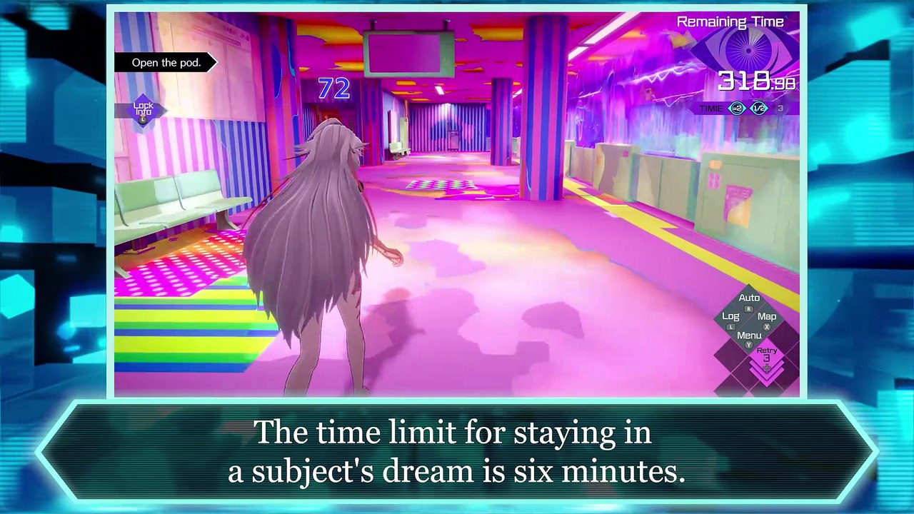 No Sleep For Kaname Date - From AI The Somnium Files  - Gameplay Trailer