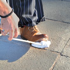 Fix Your Shoes with Expanding Foam?! 👟 Genius or Disaster? #diy #shoerepair