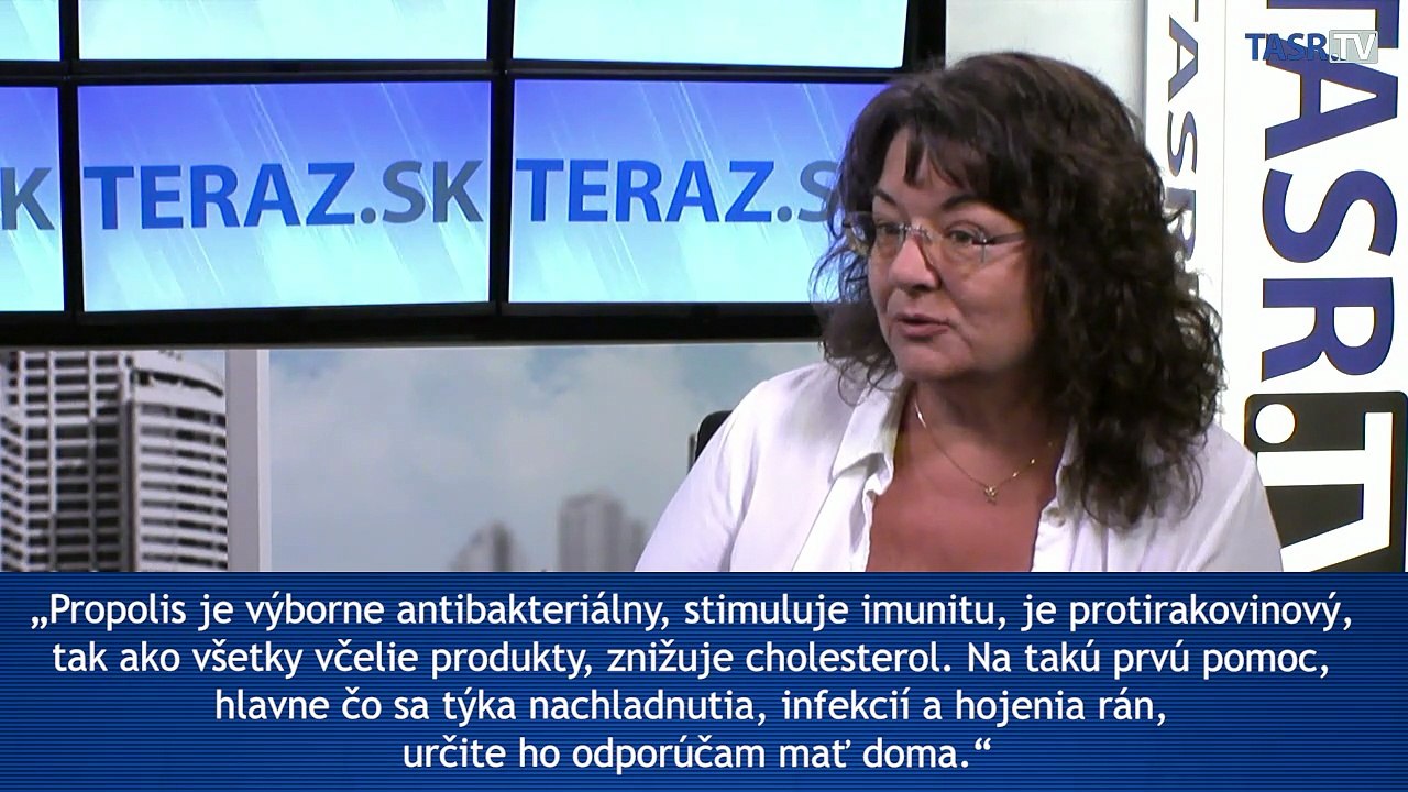 IRSÁKOVÁ: Úľ je ako lekáreň, nepomáha nám len med, ale aj mŕtve včely