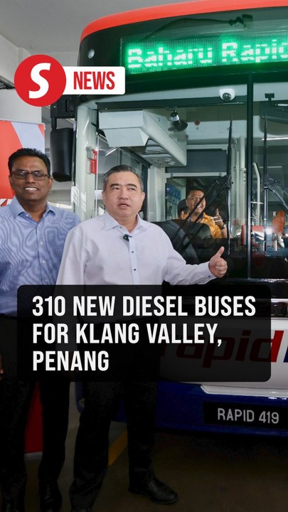 Prasarana rolls out 310 new diesel buses to boost Klang Valley, Penang services