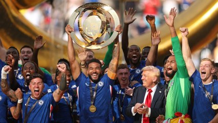 Palmer y Reece James muy confusos con la presencia de Donald Trump en la celebración